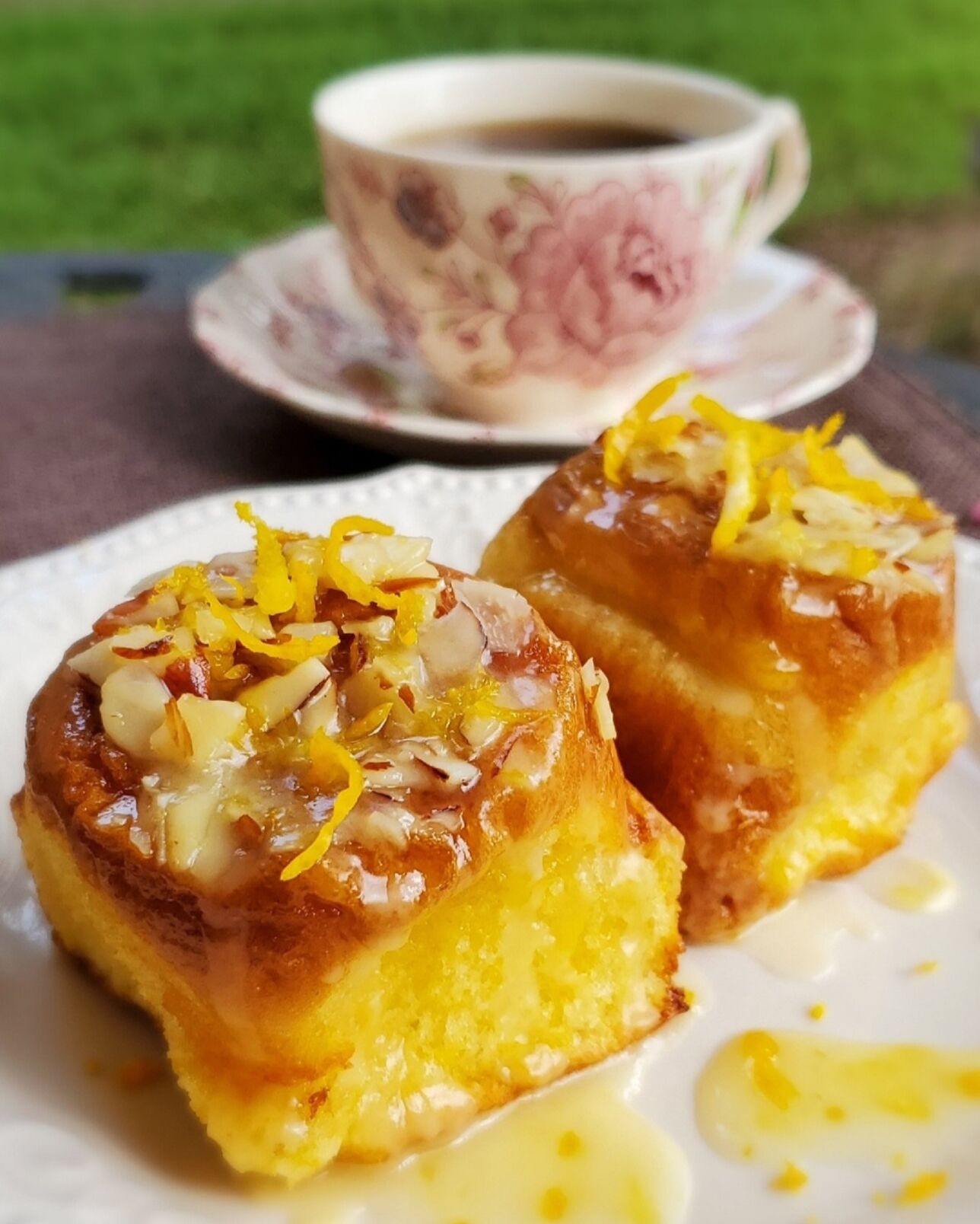 Rouleaux d'amandes à l'orange